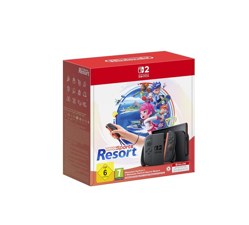 Nintendo 	SWITCH 2 + NINTENDO SWITCH SPORTS RESORT + 90gg Nintendo Switch Online