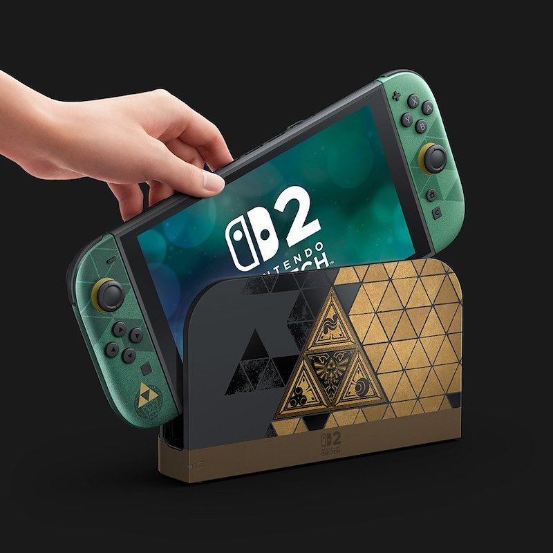 Nintendo 	Switch 2 + Nintendo Switch 2 ed spec 40 The Legend of Zelda