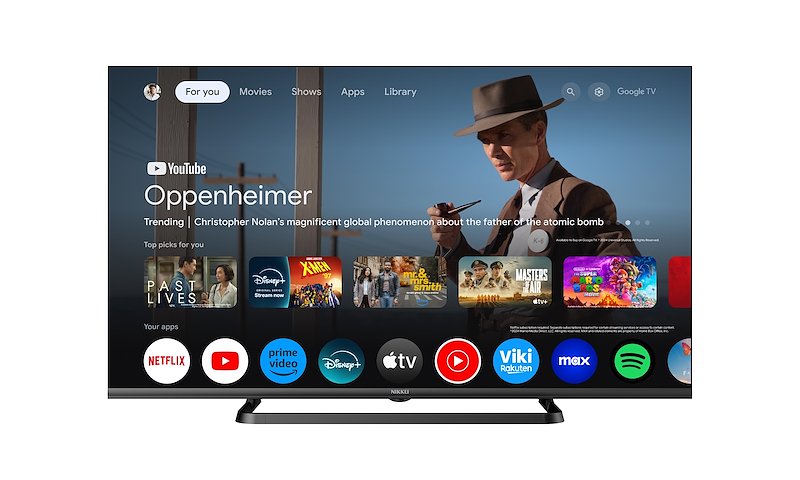 Nikkei Smart Tv LED 40" Ni40fm9gtv Nero