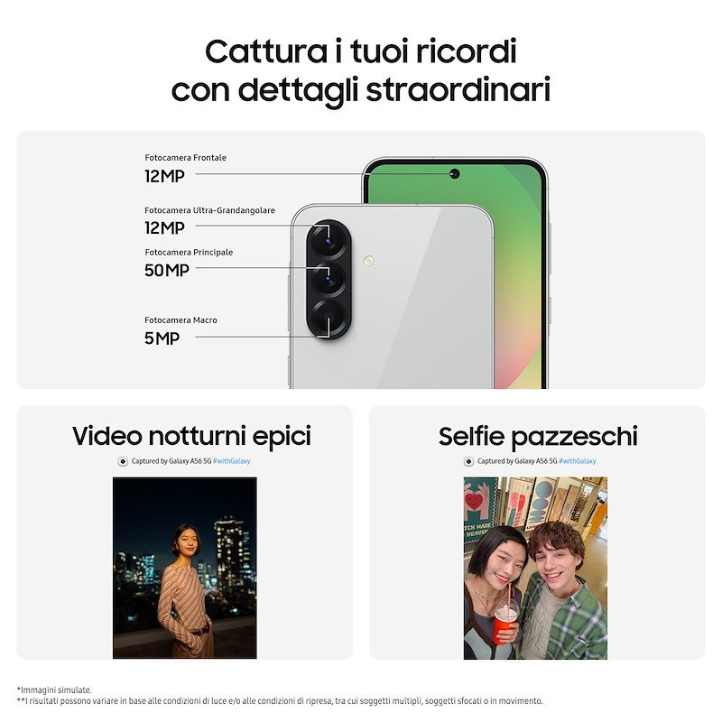 Vodafone Samsung Galaxy A56 5G 8/128 GB