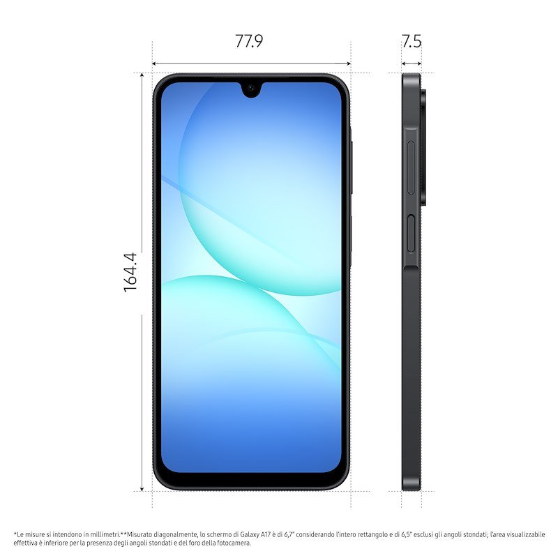 Vodafone Samsung A17 4g 4/128gb Black