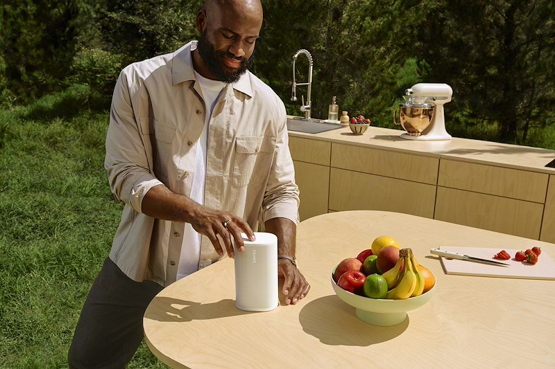 Sonos Autoparlanti Wireless Play Bianco