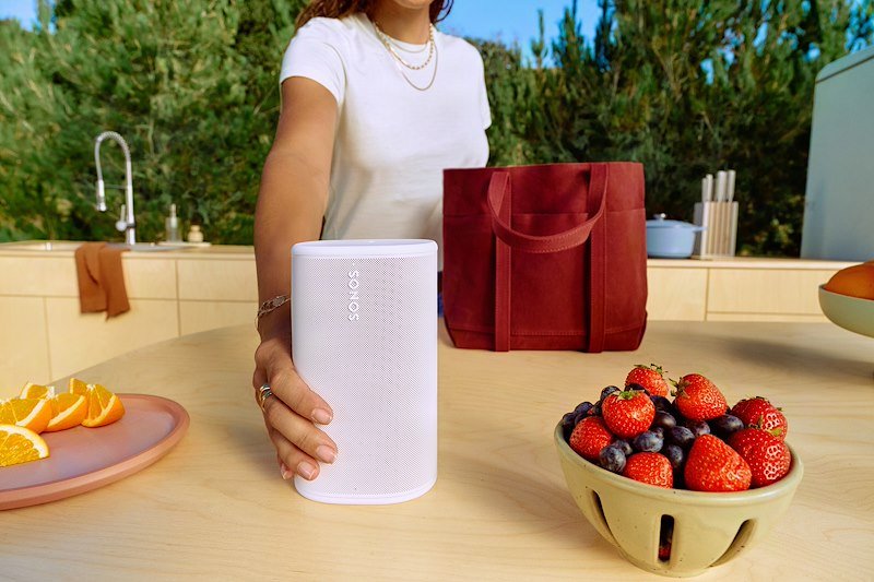 Sonos Autoparlanti Wireless Play Bianco