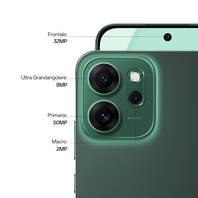 Oppo Smartphone Reno14 Fs 5g 12/512GB Luminous Green