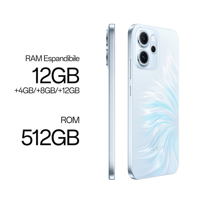 Oppo Smartphone Reno14 Fs 5g 12/512GB Opal Blue