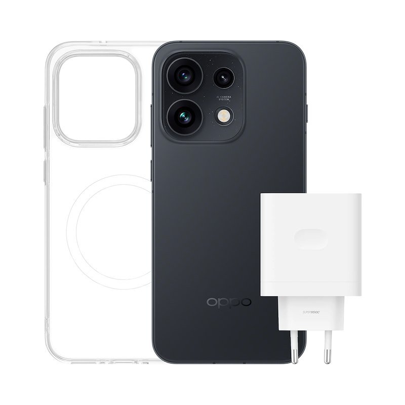 OPPO Reno16 Pro 5G 12/512 AI Smartphone Starlight Black + Bundle Box