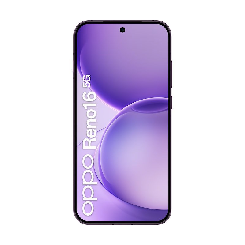 OPPO Reno16 5G 8/512  AI Smartphone Purple Black + Bundle Box
