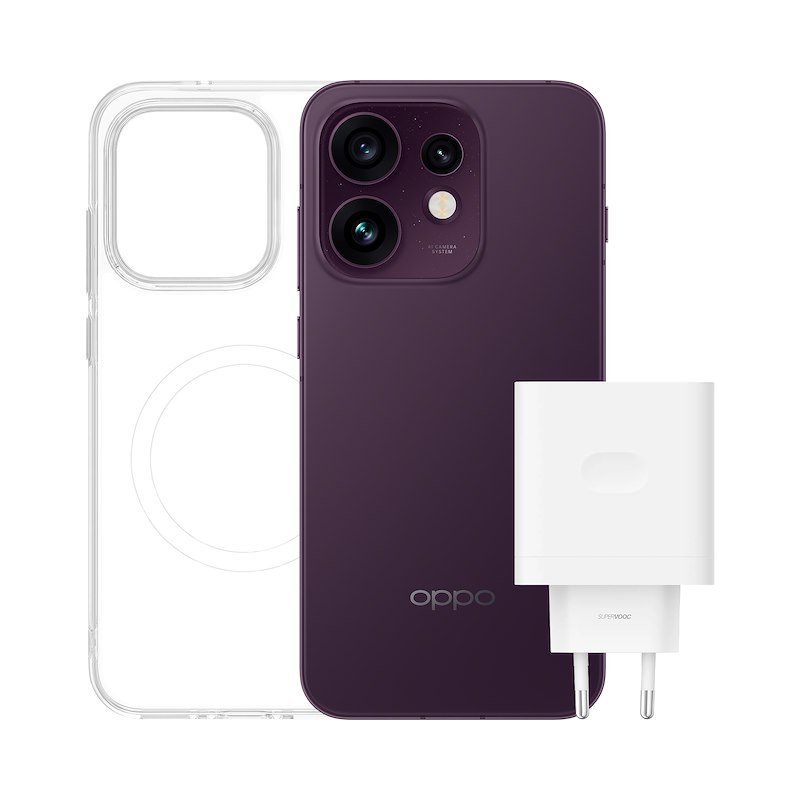 OPPO Reno16 5G 8/512  AI Smartphone Purple Black + Bundle Box