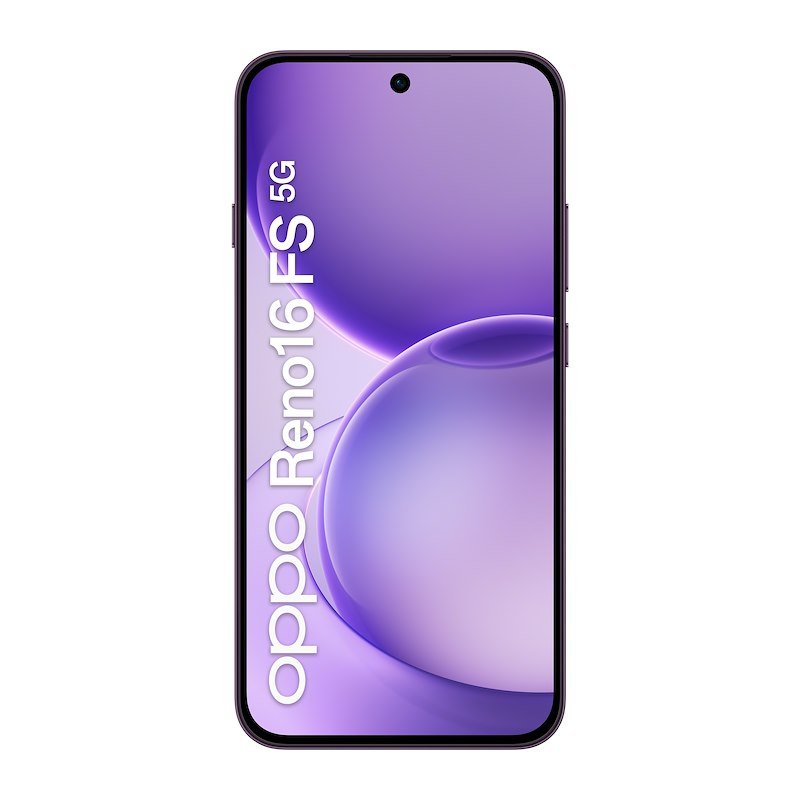 OPPO Reno16 Fs 5G 8/512 AI Smartphone Purple Black + Bundle Box