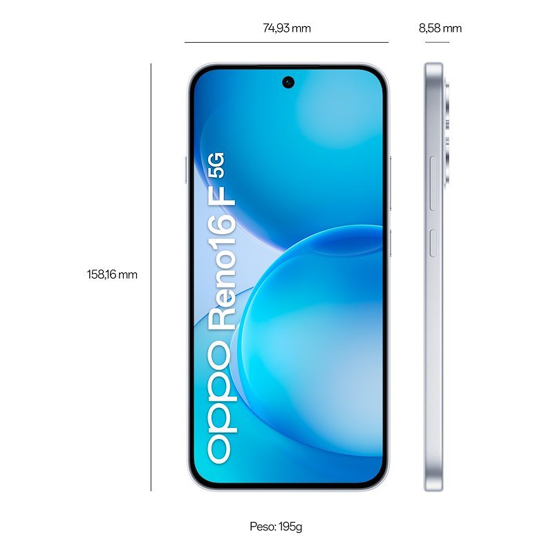 Oppo Reno16 F 5g 8/ 256GB Pop White