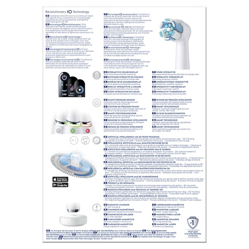 Oral B Spazzolino Elettrico io9S Bianco