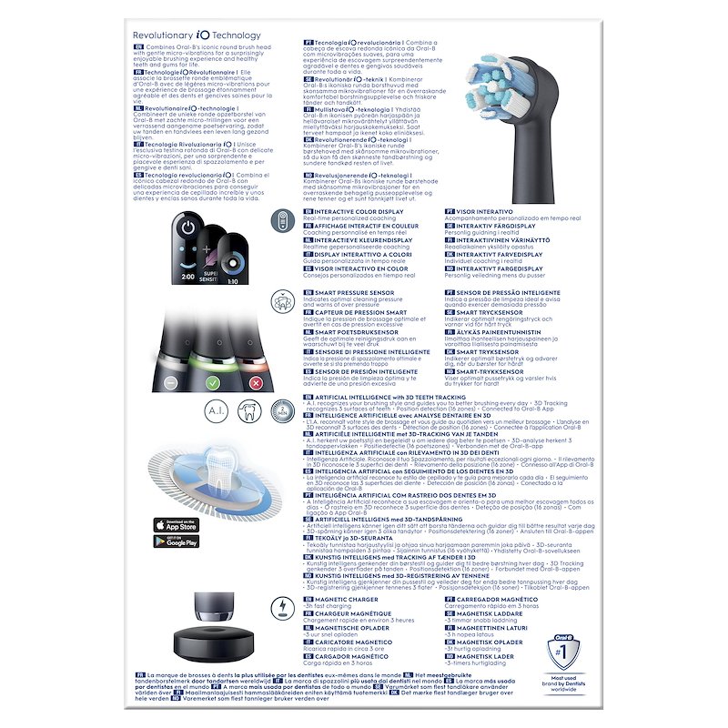 Oral-B Spazzolino Elettrico iO 9S Nero