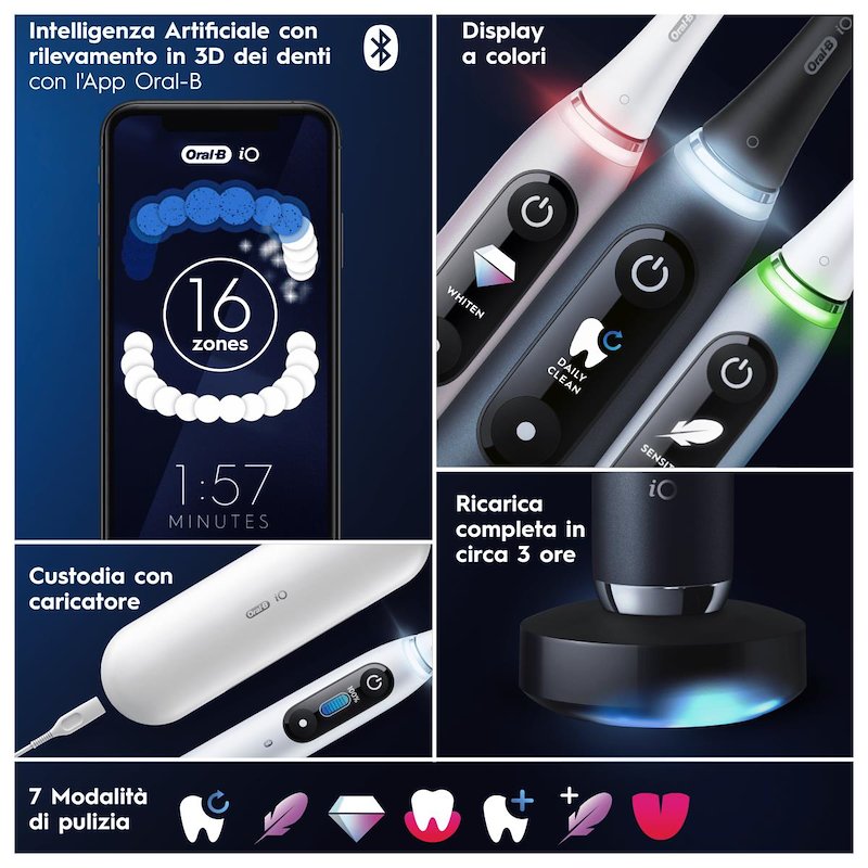 Oral-B Spazzolino Elettrico iO 9S Nero