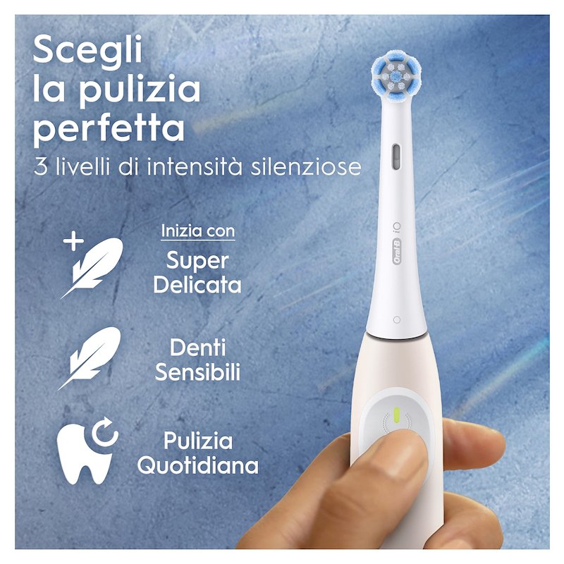 Oral B Spazzolino Elettrico Io2 Series Calm Pink + Travel Case