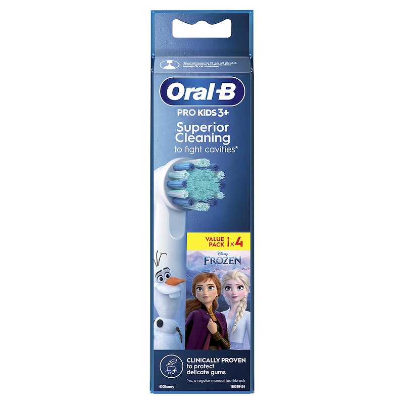 Oral B Testine Di Ricambio Pro Kids Con Disney Frozen EB10S FROZEN 4CT X12PZ