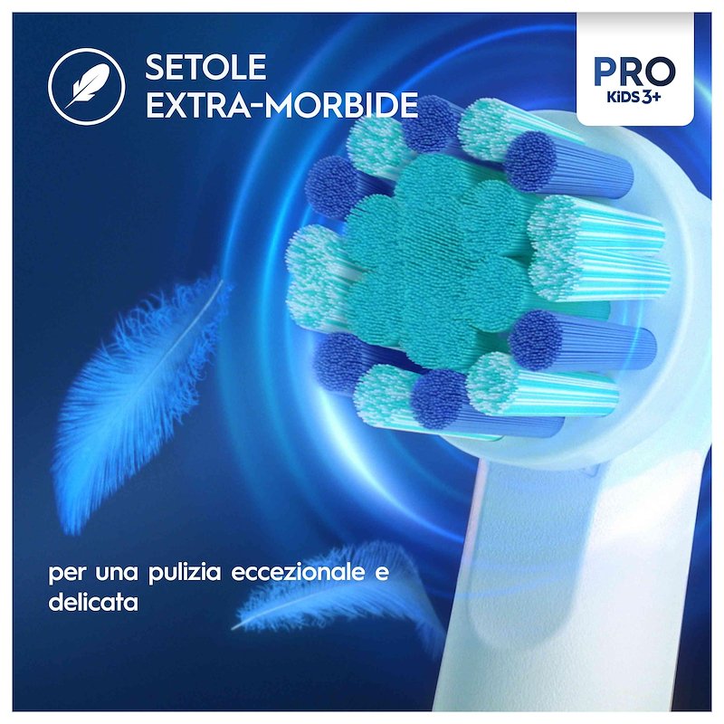Oral B Testine Di Ricambio Pro Kids Con Disney Frozen EB10S FROZEN 4CT X12PZ