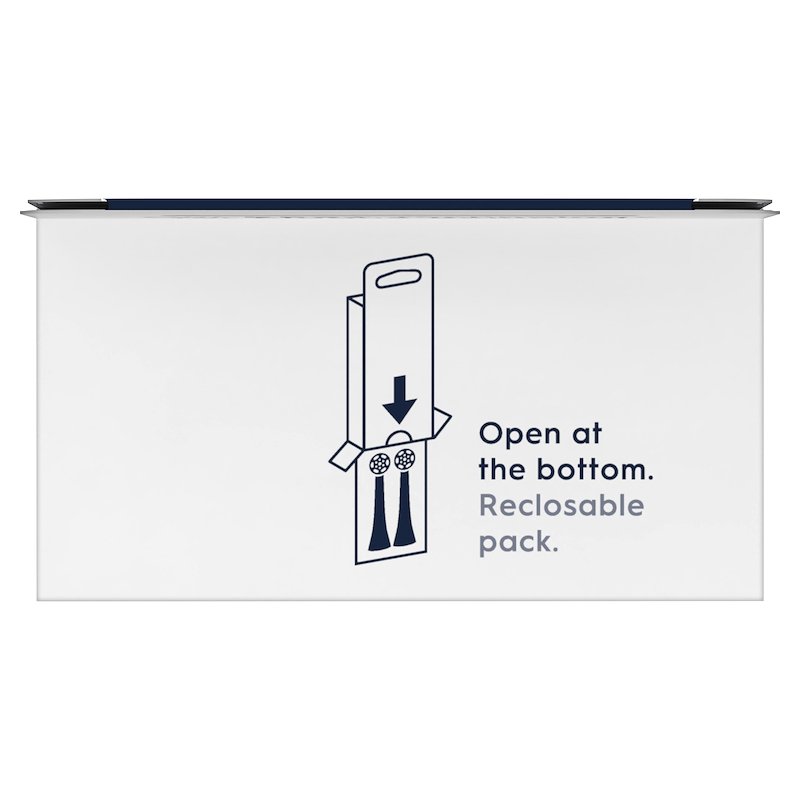 Oral B 3 Testine di ricambio Ultimate Clean Black X3