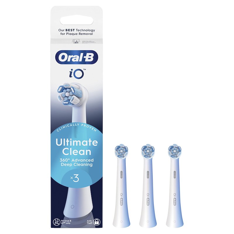 Oral B Testine di ricmabio Ultimate Clean White X3 Bianco