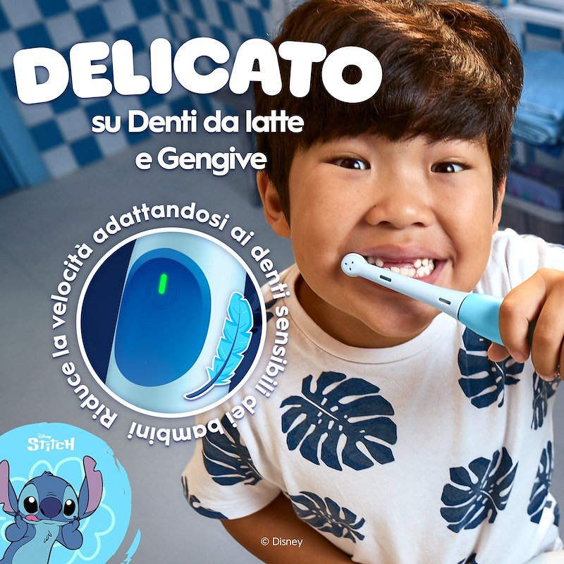 Oral B Spazzolino elettrico iO Kids Stitch Disney + custodia