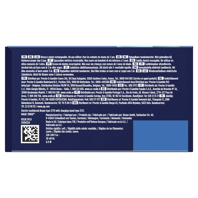 Oral B Spazzolino elettrico iO Kids Stitch Disney + custodia