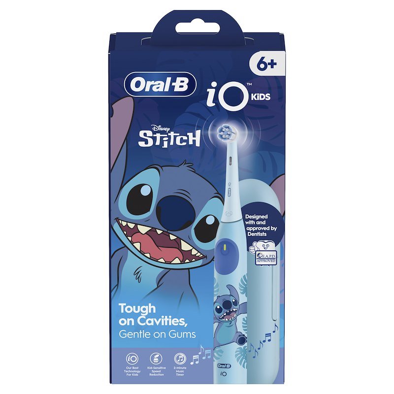 Oral B Spazzolino elettrico iO Kids Stitch Disney + custodia