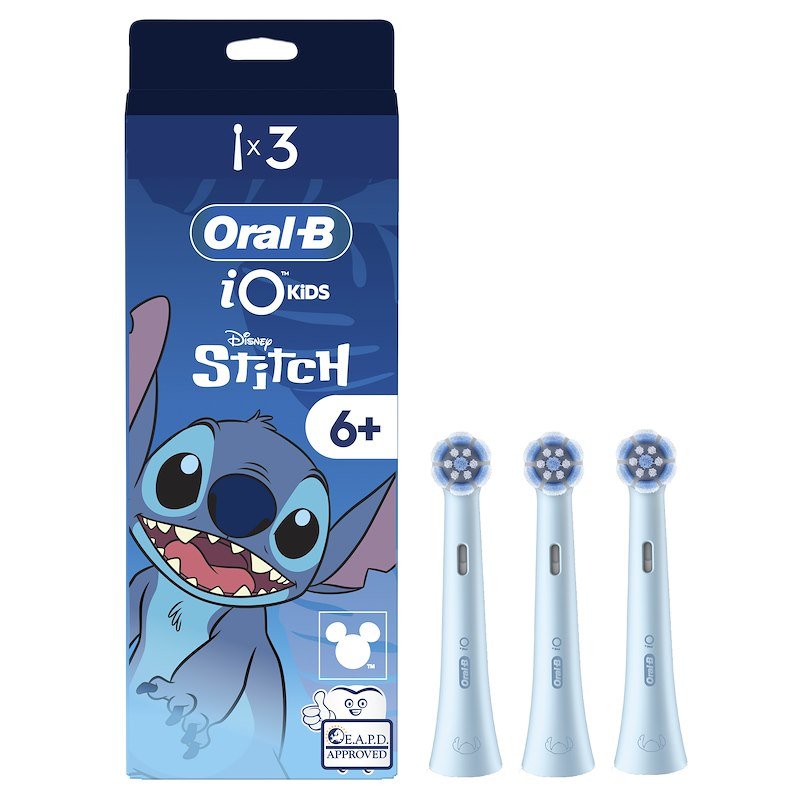 Oral-B Testine di Ricambio iO Series Gentle Care 3 testine Stitch