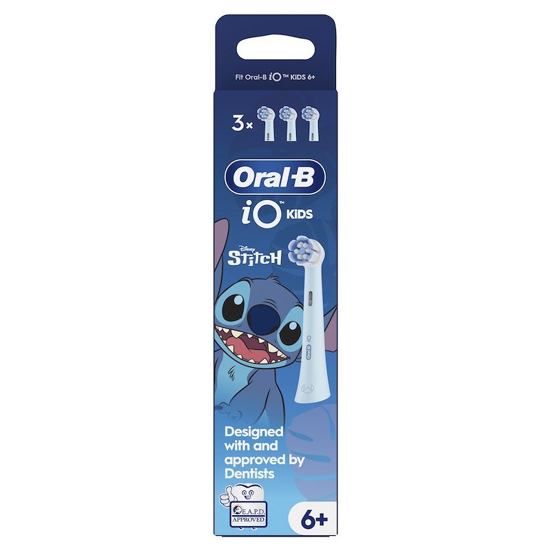 Oral-B Testine di Ricambio iO Series Gentle Care 3 testine Stitch