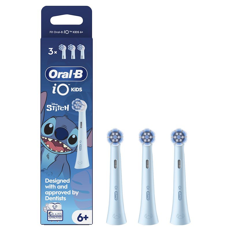 Oral-B Testine di Ricambio iO Series Gentle Care 3 testine Stitch