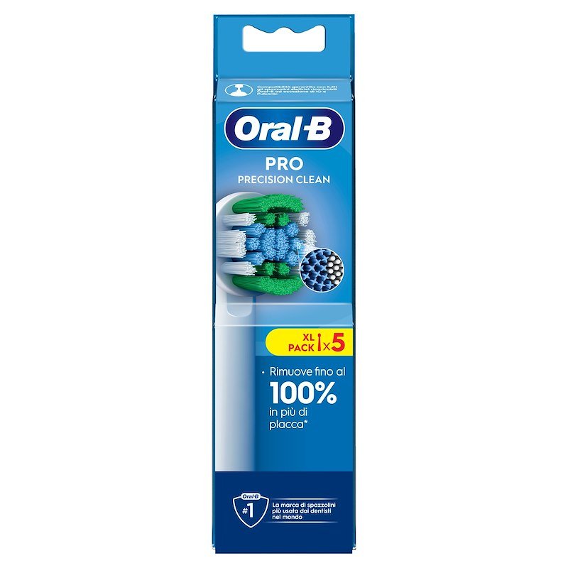 Oral B Testine Di Ricambio Pro Precision Clean Eb20rx 5 testine
