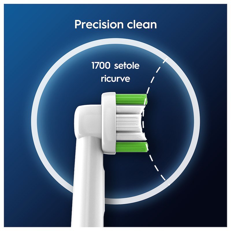 Oral B Testine Di Ricambio Pro Precision Clean Eb20rx 5 testine