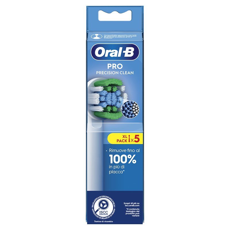 Oral B Testine Di Ricambio Pro Precision Clean Eb20rx 5 testine