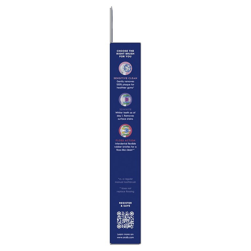 Oral B Testine Di Ricambio CrossaAction Eb50RX X 10 White