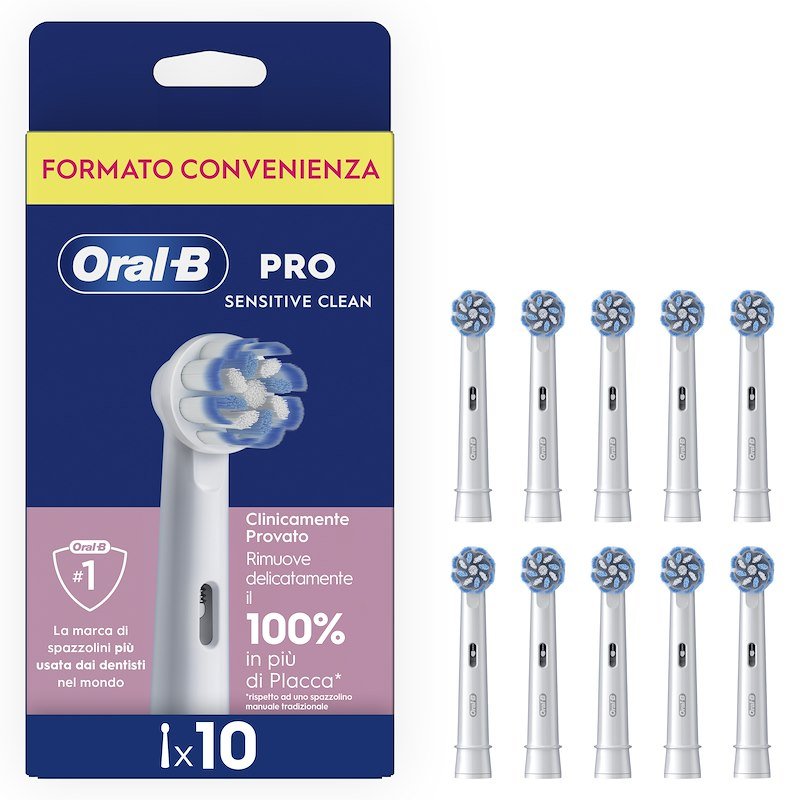 Oral B estine di Ricambio Series Sensitive Eb60 X 10 SensitiveCLEAN
