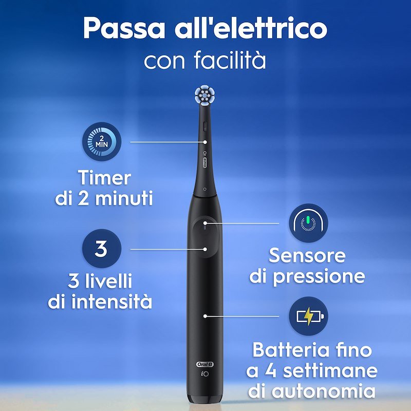 Oral B Spazzolino Elettrico Io2 Duo Nero Verde