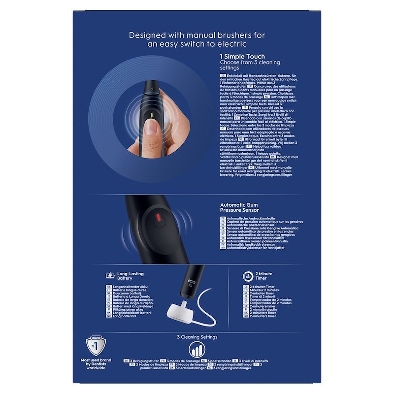 Oral B Spazzolino Elettrico Io2 Duo Nero Verde
