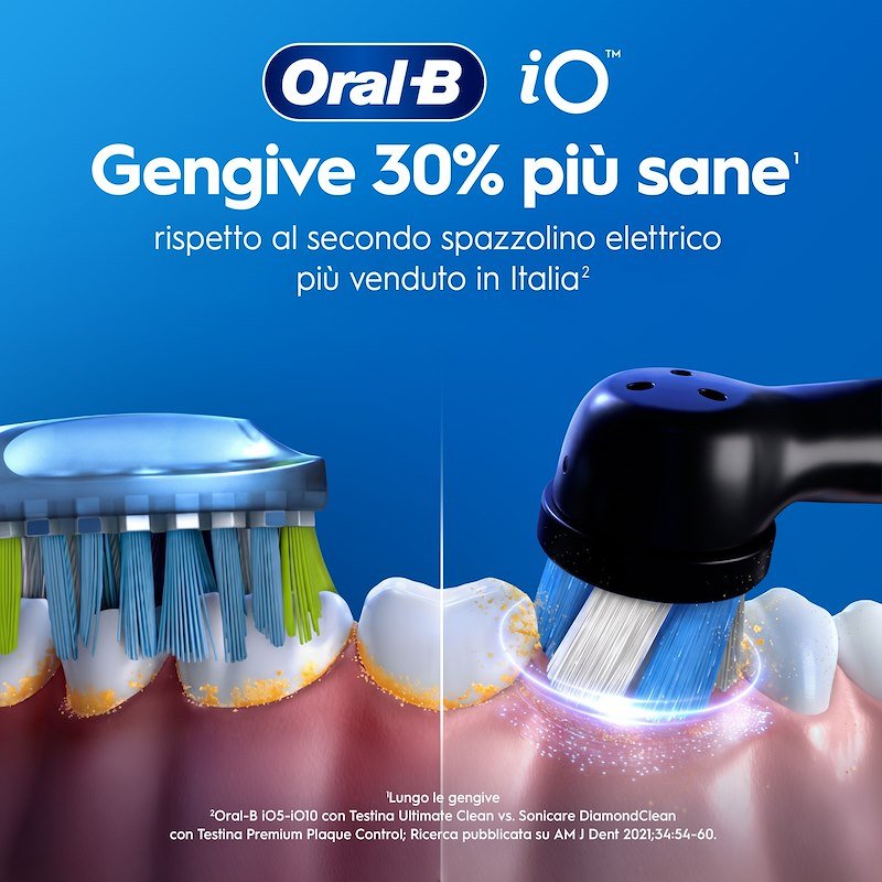 Oral B Spazzolino elettrico Io3 Duo Nero Rosa