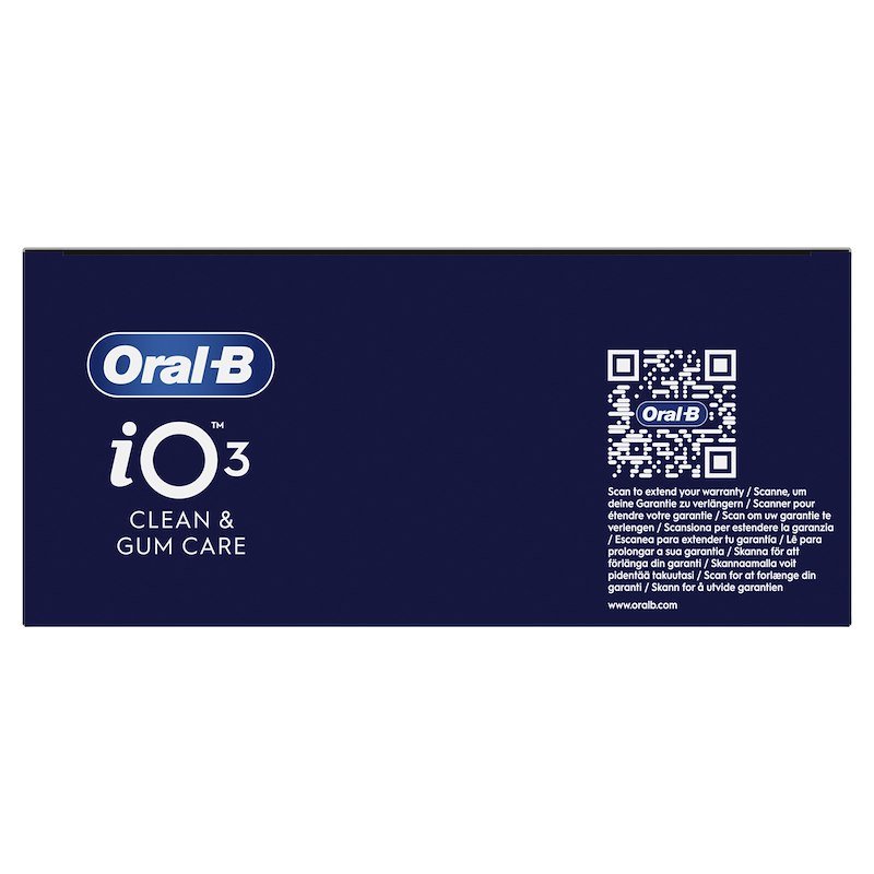 Oral B Spazzolino elettrico Io3 Duo Nero Rosa