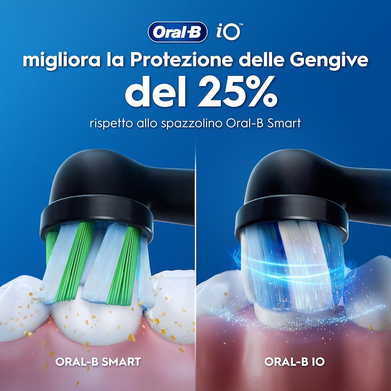 Oral B Spazzolino elettrico Io3 Duo Nero Rosa