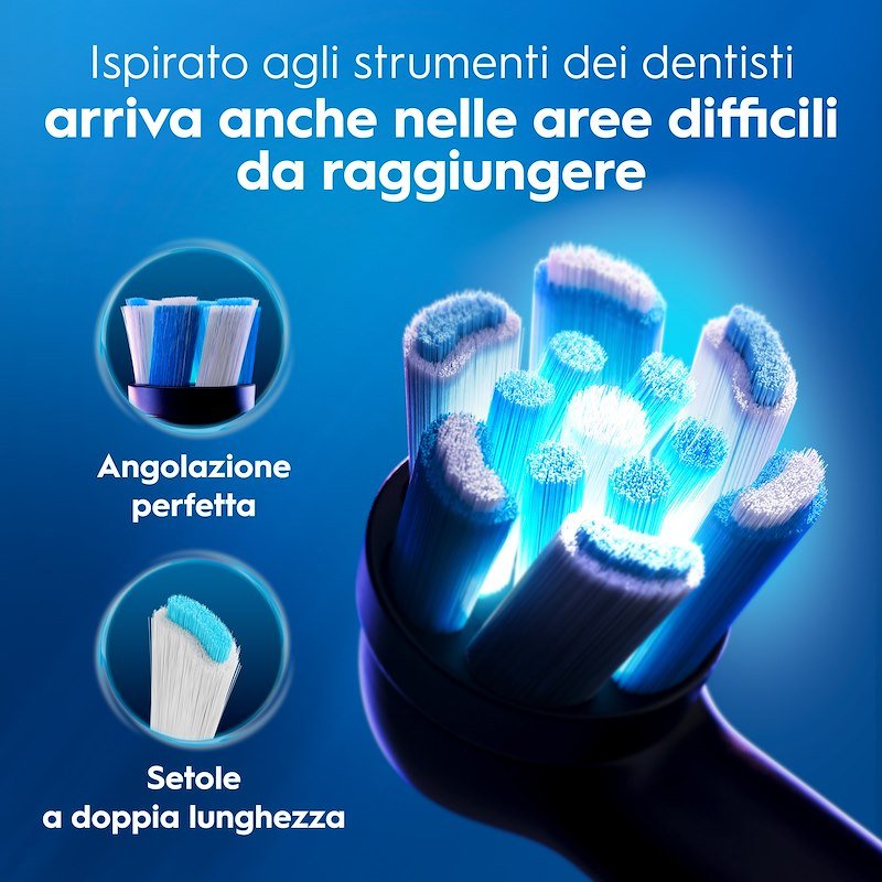 Oral B Spazzolino elettrico Io3 Duo Nero Rosa