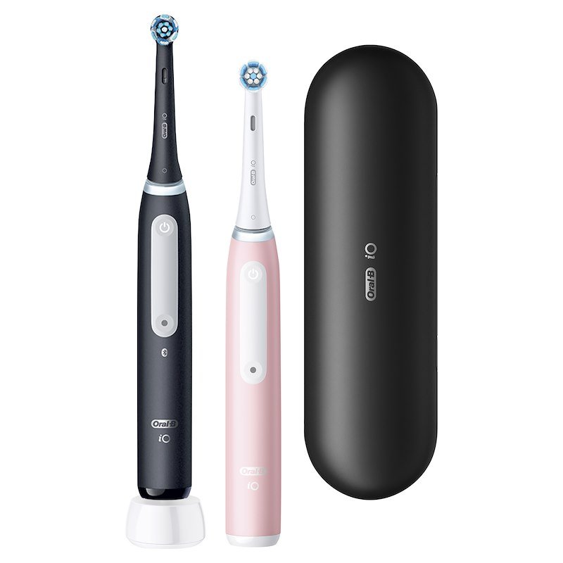 Oral B Spazzolino elettrico Io3 Duo Nero Rosa