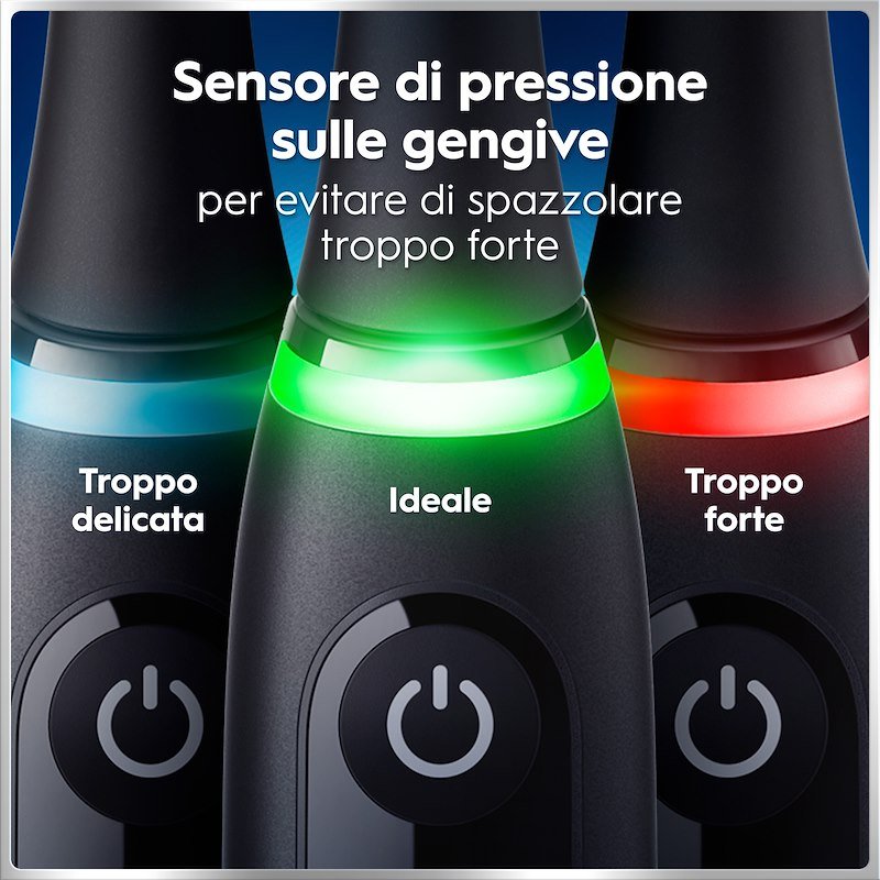 Oral B Spazzolino elettrico Io6 Duo Nero Rosa box