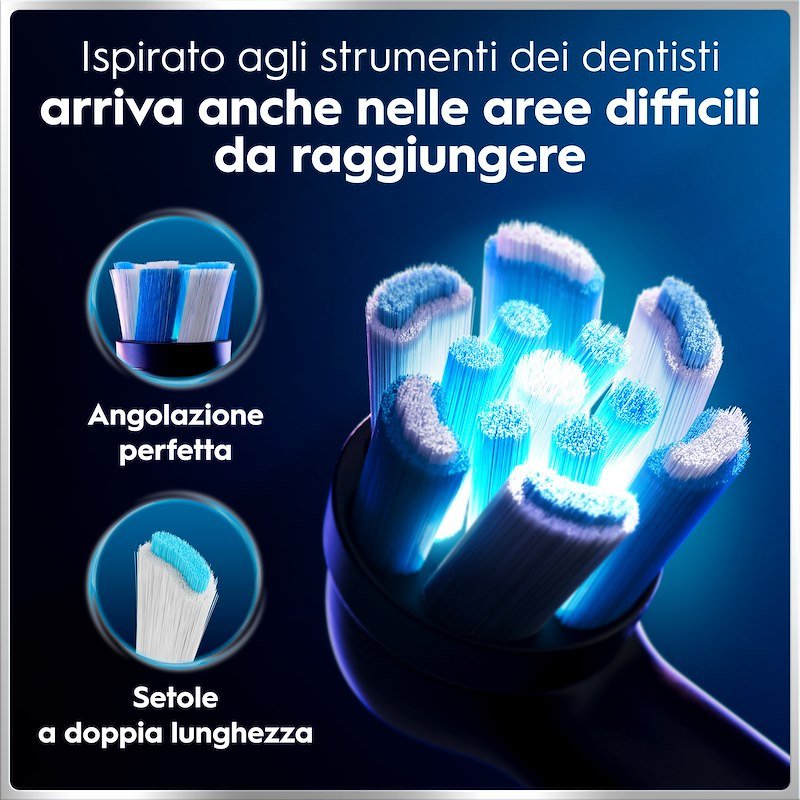 Oral B Spazzolino elettrico Io6 Duo Nero Rosa box