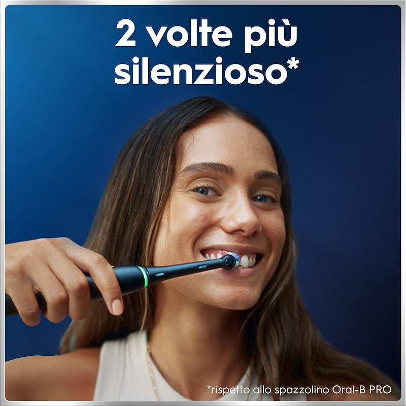 Oral B Spazzolino elettrico Io6 Duo Nero Rosa box
