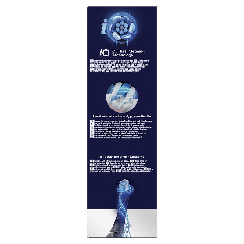 Oral B Spazzolino elettrico Io6 Duo Nero Rosa box