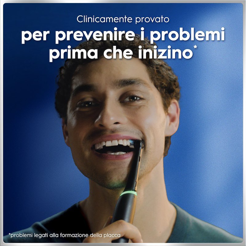 Oral B Spazzolino elettrico Io6 Duo Nero Rosa box