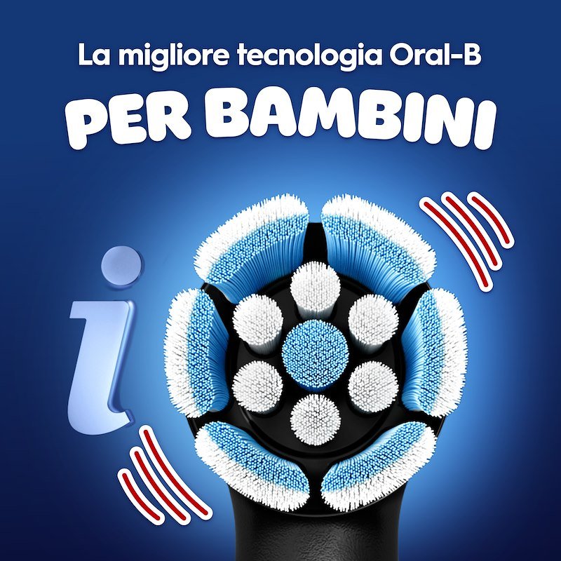 Oral B spazzolino elettrico Io2 Spiderman Con Travel Case