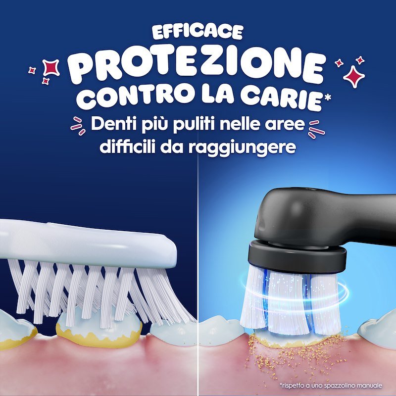 Oral B spazzolino elettrico Io2 Spiderman Con Travel Case