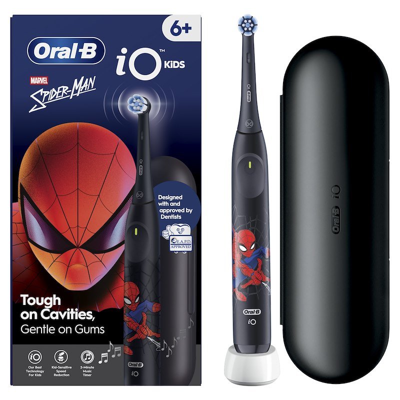 Oral B spazzolino elettrico Io2 Spiderman Con Travel Case