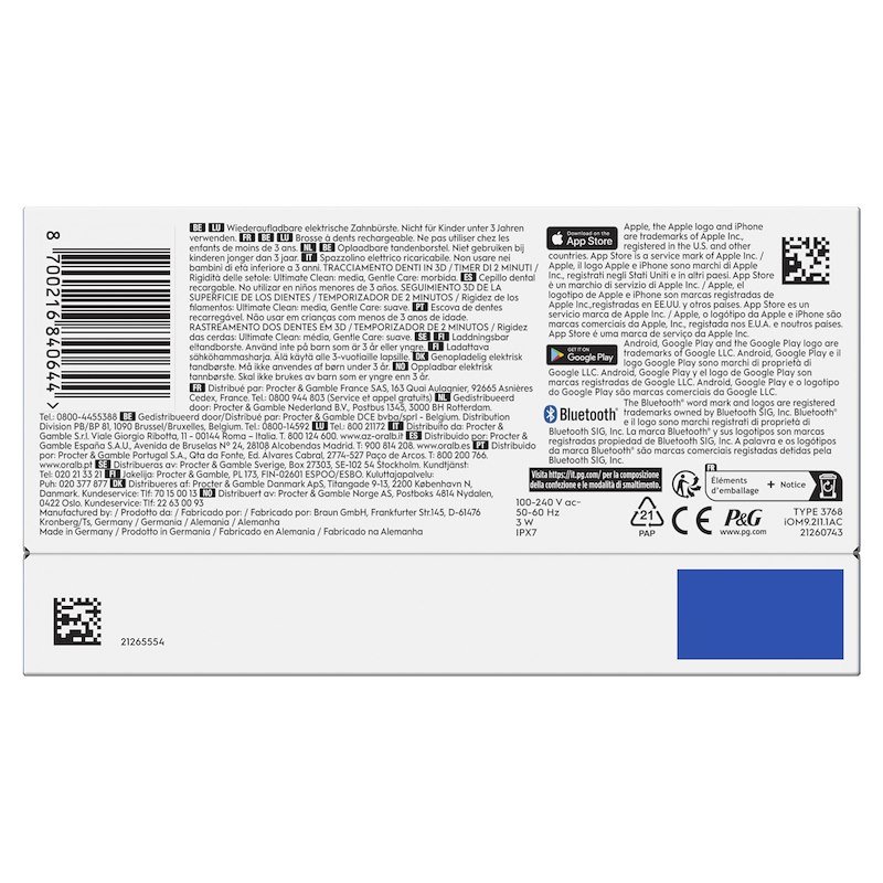 Oral B Spazzolino Elettrico Io9s Blue