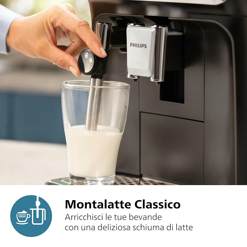 Philips Domestic Macchina Caffè superautomatica SERIES 3300 EP3321/40 Nero